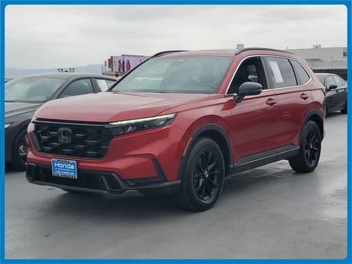 Radiant Red Metallic 2024 Honda CR-V Hybrid