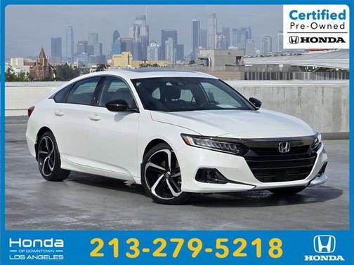 Platinum White Pearl 2022 Honda Accord