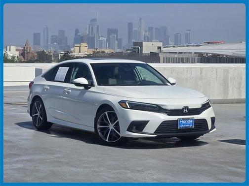 Platinum White Pearl 2023 Honda Civic