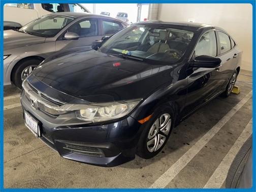 Cosmic Blue Metallic 2018 Honda Civic