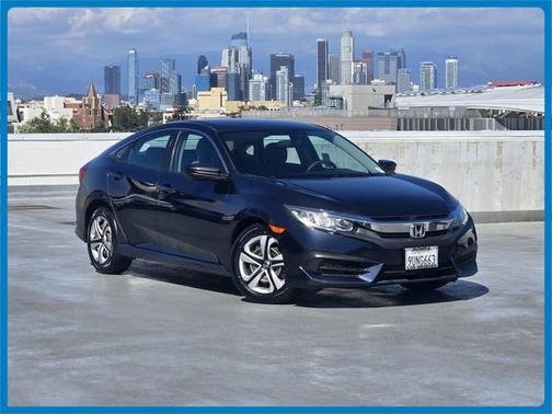 Cosmic Blue Metallic 2018 Honda Civic