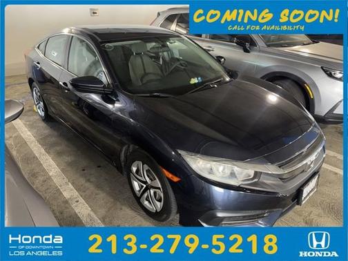 Cosmic Blue Metallic 2018 Honda Civic