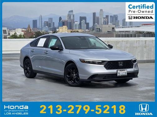 Solar Silver Metallic 2025 Honda Accord