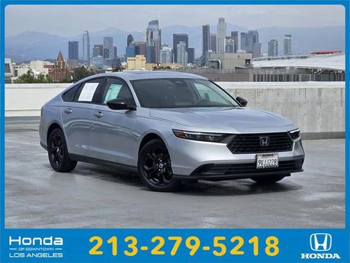 Solar Silver Metallic 2025 Honda Accord