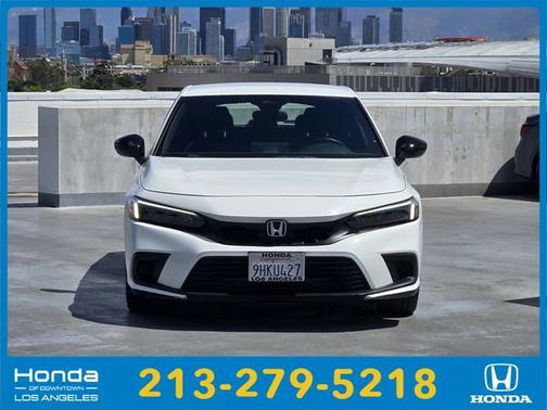 Platinum White Pearl 2023 Honda Civic