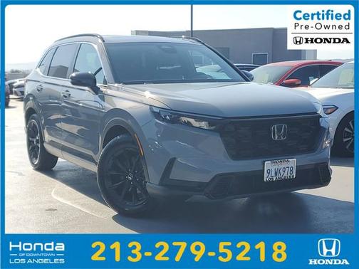 Urban Gray Pearl 2024 Honda CR-V Hybrid