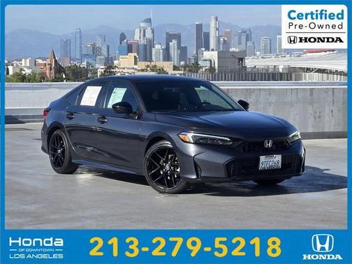 Meteorite Gray Metallic 2025 Honda Civic