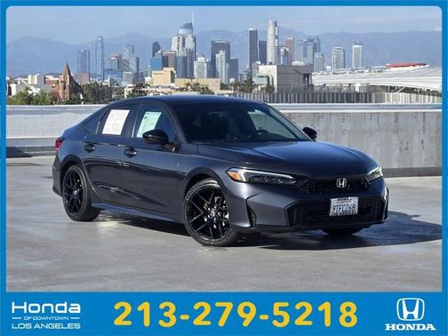 Meteorite Gray Metallic 2025 Honda Civic