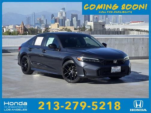 Meteorite Gray Metallic 2025 Honda Civic