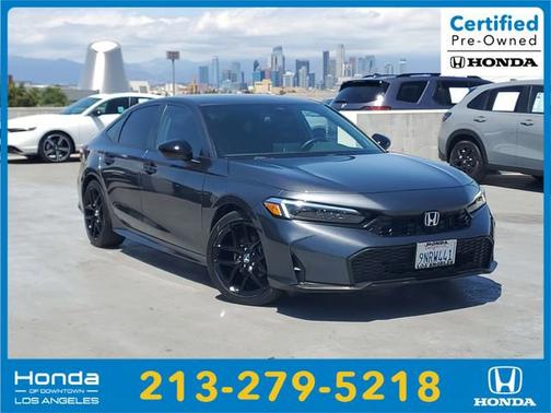 Meteorite Gray Metallic 2025 Honda Civic