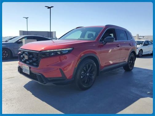 Radiant Red Metallic 2024 Honda CR-V Hybrid