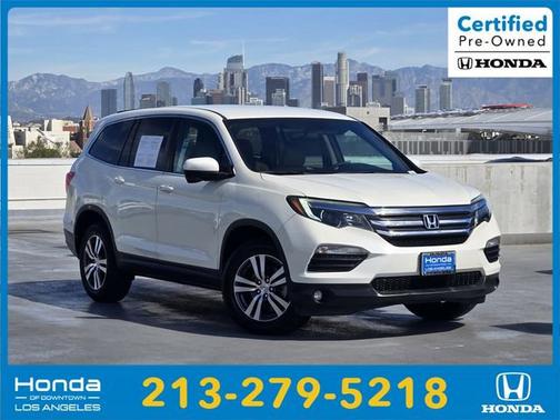 White Diamond Pearl 2017 Honda Pilot