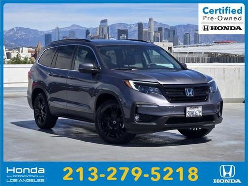 Modern Steel Metallic 2022 Honda Pilot