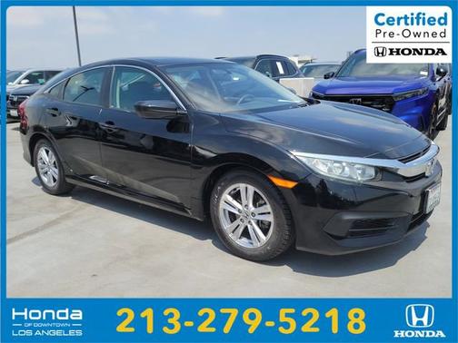 Crystal Black Pearl 2017 Honda Civic