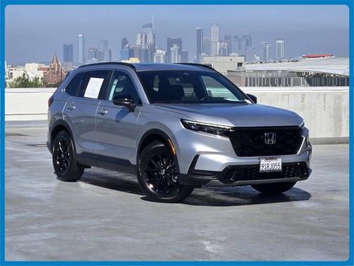 Solar Silver Metallic 2025 Honda CR-V Hybrid