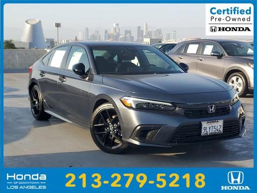 Meteorite Gray Metallic 2024 Honda Civic