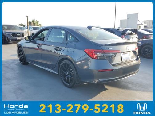 Meteorite Gray Metallic 2024 Honda Civic
