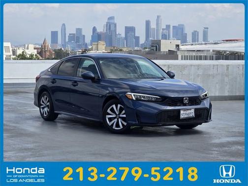 Blue Lagoon Pearl 2025 Honda Civic