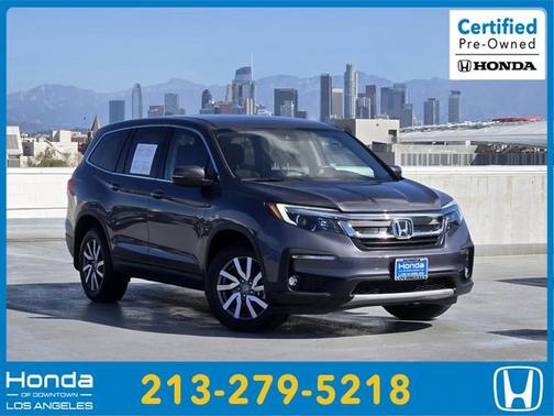 Modern Steel Metallic 2022 Honda Pilot