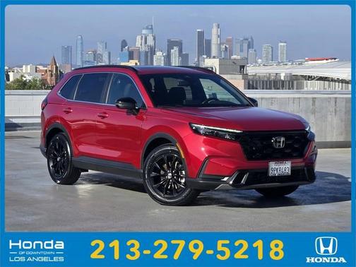 Radiant Red Metallic 2025 Honda CR-V Hybrid