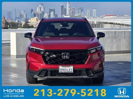 Radiant Red Metallic 2025 Honda CR-V Hybrid