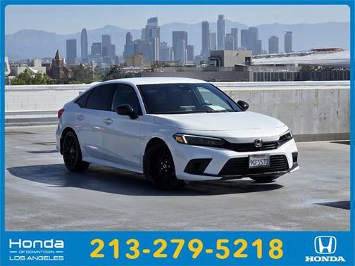 Platinum White Pearl 2023 Honda Civic