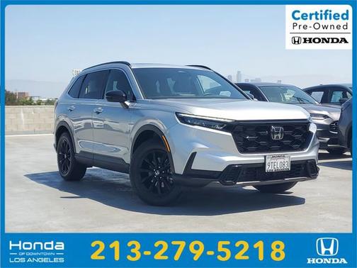 Solar Silver Metallic 2025 Honda CR-V Hybrid