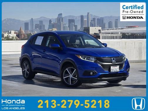 Aegean Blue Metallic 2021 Honda HR-V