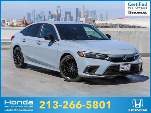 Sonic Gray Pearl 2024 Honda Civic
