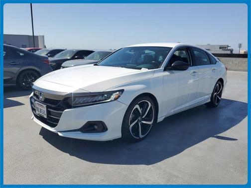 Platinum White Pearl 2021 Honda Accord