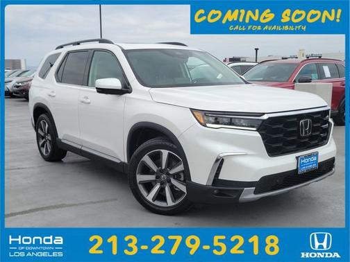 Platinum White Pearl 2025 Honda Pilot