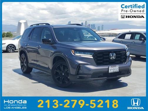 Modern Steel Metallic 2025 Honda Pilot