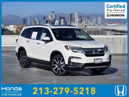 Platinum White Pearl 2022 Honda Pilot
