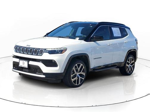 Bright White Clearcoat 2024 Jeep Compass Limited