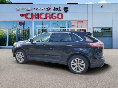 Black Metallic 2024 Ford Edge Titanium