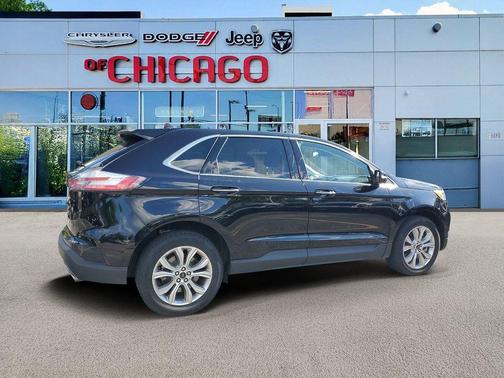Black Metallic 2024 Ford Edge Titanium