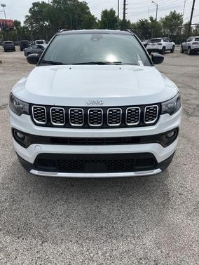 Bright White Clearcoat 2025 Jeep Compass Limited