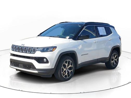Bright White Clearcoat 2025 Jeep Compass Limited
