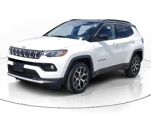 Bright White Clearcoat 2025 Jeep Compass Limited