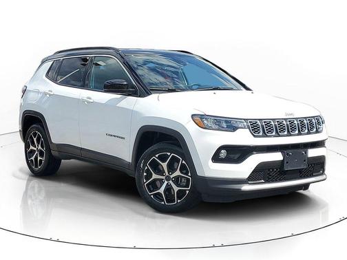 Bright White Clearcoat 2025 Jeep Compass Limited