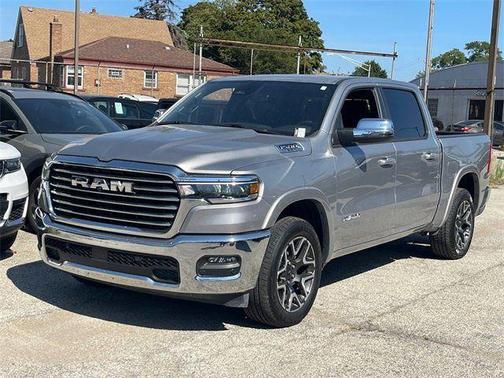 Billet Silver Metallic Clearcoat 2025 RAM 1500 Laramie
