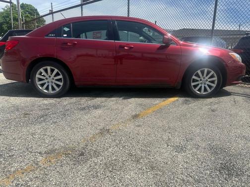 Deep Cherry Red Crystal Pearlcoat 2013 Chrysler 200 Touring