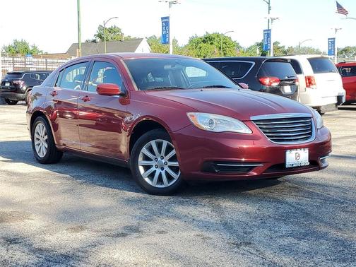 Deep Cherry Red Crystal Pearlcoat 2013 Chrysler 200 Touring