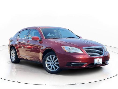 Deep Cherry Red Crystal Pearlcoat 2013 Chrysler 200 Touring