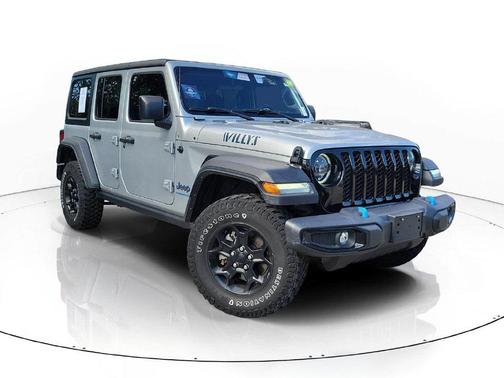 Silver Zynith Clearcoat 2023 Jeep Wrangler 4xe Base