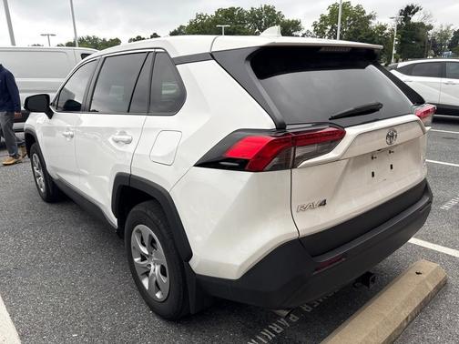 White 2023 Toyota RAV4 LE