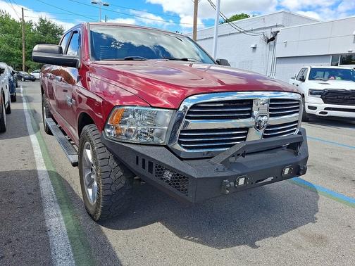 Red 2014 RAM 1500 Big Horn