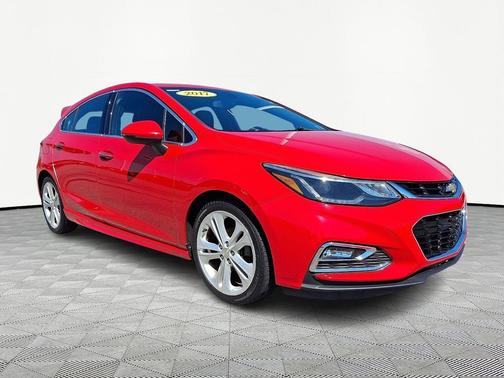Red 2017 Chevrolet Cruze Premier