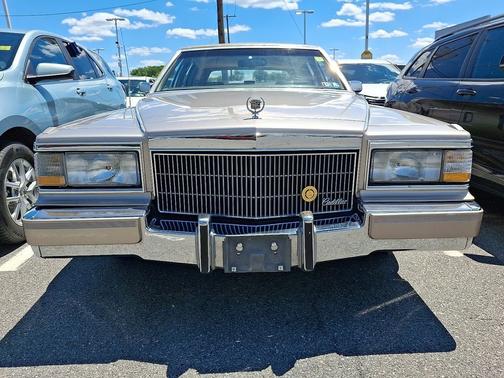 Brown 1992 Cadillac Brougham Base