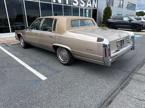 Brown 1992 Cadillac Brougham Base